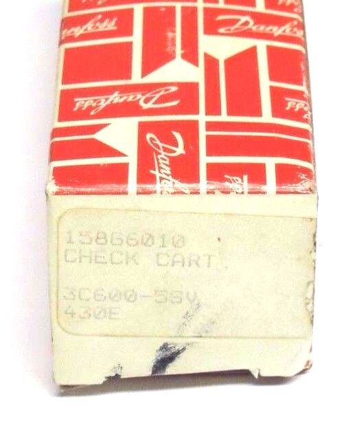 NIB DANFOSS 158G6010 CHECK CARTRIDGE VALVE 3C600-5SV, 3C6005SV, 430E
