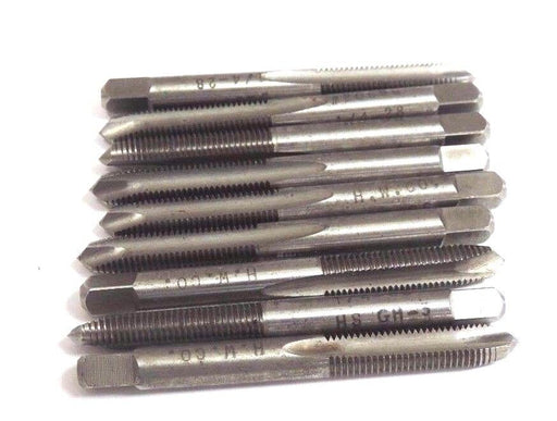 LOT OF 9 NEW H.W. CO. #20696 THREAD TAPS 1/4-28, HS GH-3
