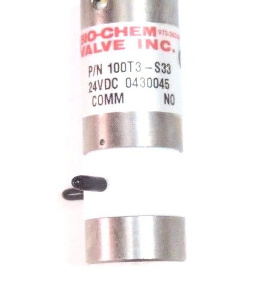 NIB WATERS WAT078800 V4 SOLENOID VALVE, BIO CHEM 100T3-S33