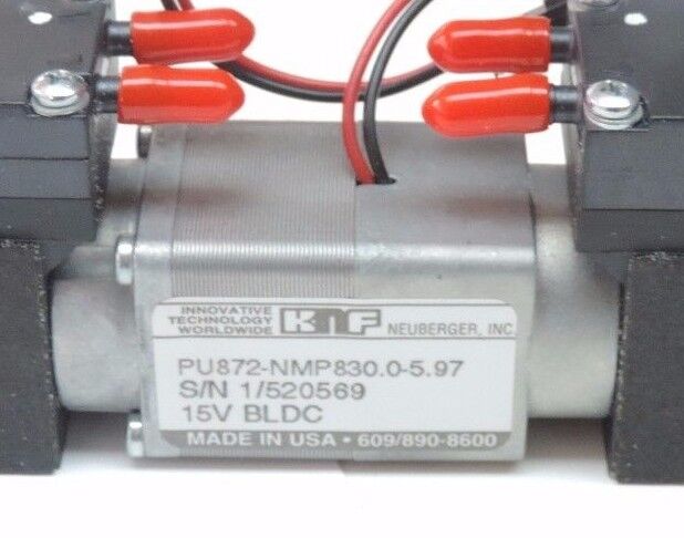 NIB WATERS WAT079707 VACUUM PUMP VAC DEGAS, KNF PU872-NMP830.0-5.97