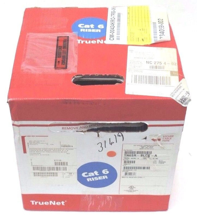 NIB ADC DIGITAL COMMUNICATIONS TN6SR-BLRB-A CMR 4/24 6T CABLE 1000FT. TN6SRBLRBA