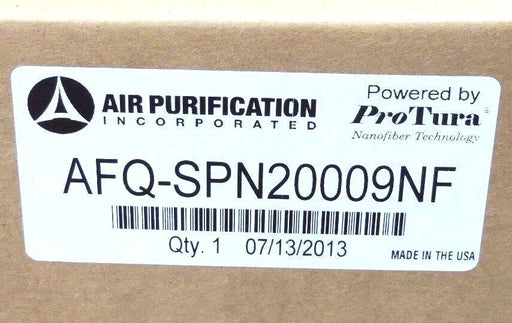 NIB AIR PURIFICATION AFQ-SPN20009NF FILTER AFQSPN20009NF
