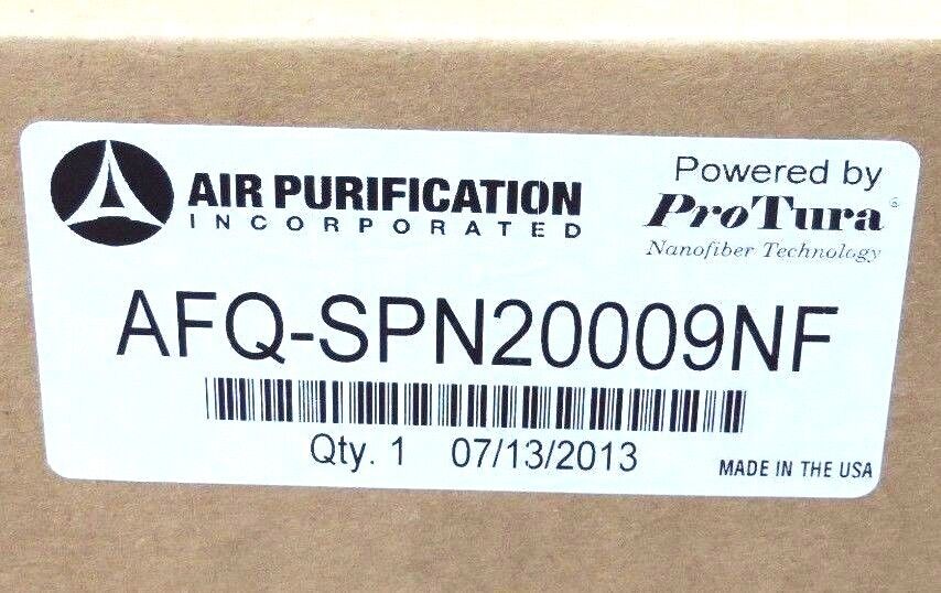 NIB AIR PURIFICATION AFQ-SPN20009NF FILTER AFQSPN20009NF