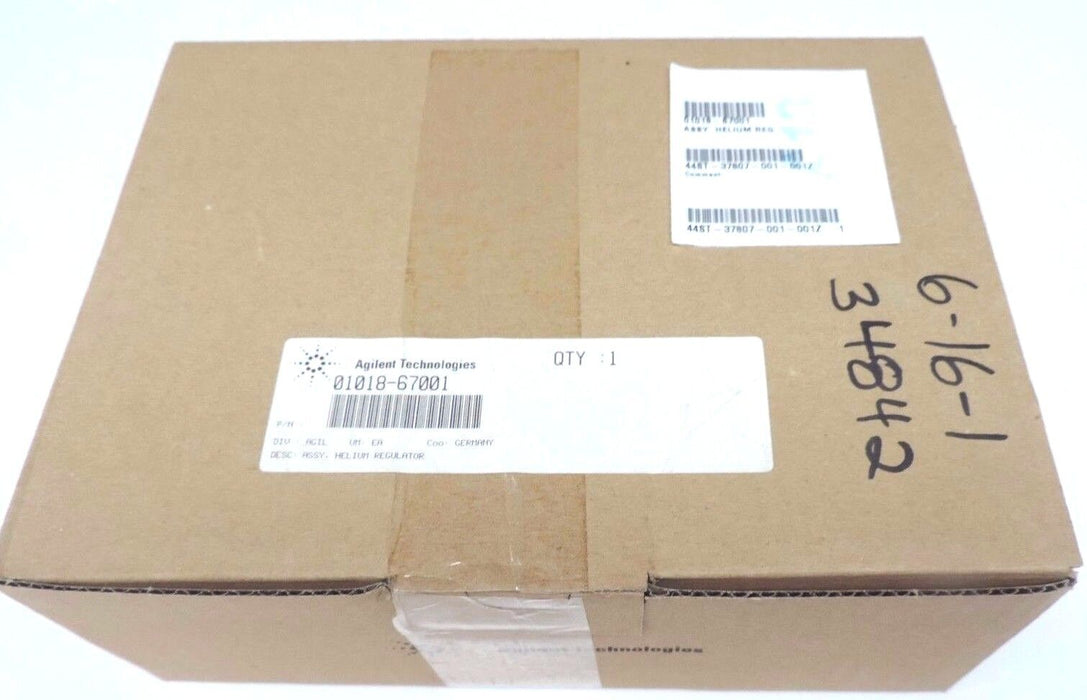NIB AGILENT TECHNOLOGIES 01018-67001 ASSY, HELIUM REGULATOR 0101867001