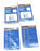 LOT OF 4 NEW T&B WM-0 THRU 9 POCKET PACK WIRE MARKERS WM-0THRU9, WM0THRU9