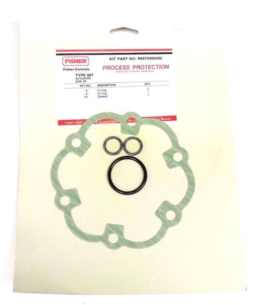 NEW FISHER CONTROLS R667X000302 REPAIR KIT TYPE 667, ACTUATOR SIZE 30
