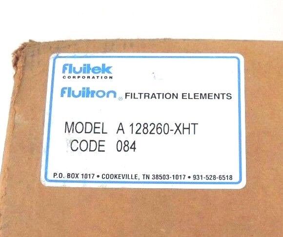 NIB FLUITEK MODEL A128260-XHT FLUITRON FILTRATION ELEMENT A128260XHT