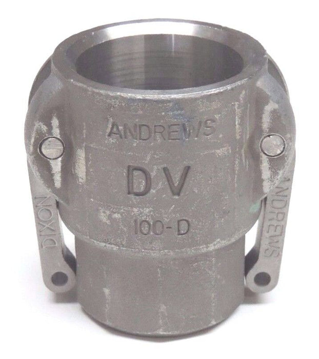 LOT OF 3 NEW ANDREWS 100-D CAM AND GROOVE COUPLERS 100D