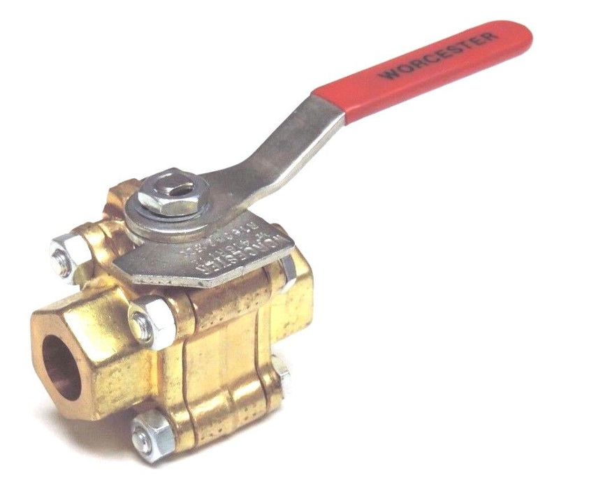NEW WORCESTER 416RTTE BALL VALVE 1/2" R16CWP1500 MISSING BODY SEALS