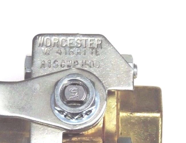 NEW WORCESTER 416RTTE BALL VALVE 1/2" R16CWP1500 MISSING BODY SEALS