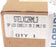NIB CHLORIDE STELXC2RML3 STAINLESS STEEL EXIT SIGN SP LED EDGELIT CR 2 RML3 SS