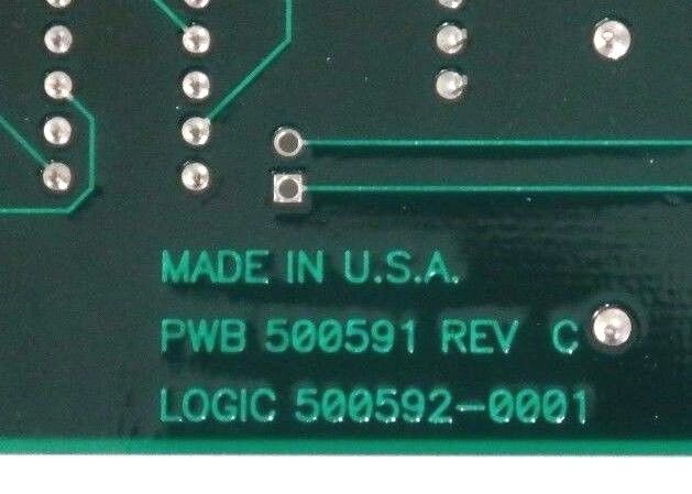 NEW BEBCO INDUSTRIES INC. PWB 500591 REV. C LOGIC MODULE 500592-0001 500590-0001