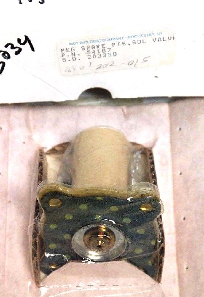 NIB MDT BIOLOGIC COMPANY 54187 SOLENOID VALVE REPAIR KIT