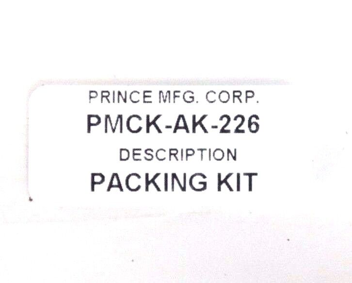 NIB PRINCE MFG. CORP. PMCK-AK-226 PACKING KIT PMCKAK226