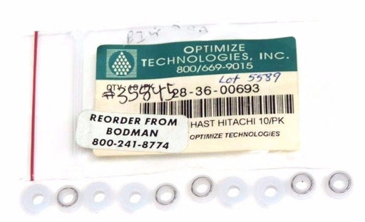 NEW OPTIMIZE TECHNOLOGIES 28-36-00693 UHMW-PE PISTON SEAL W/ HASTELLOY C SPRING