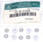 NEW OPTIMIZE TECHNOLOGIES 39-36-01306 OPTI-SEAL PLUNGER SEAL (10-PACK) 393601306