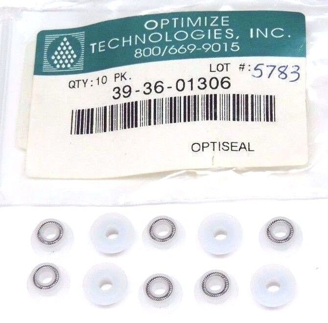 NEW OPTIMIZE TECHNOLOGIES 39-36-01306 OPTI-SEAL PLUNGER SEAL (10-PACK) 393601306