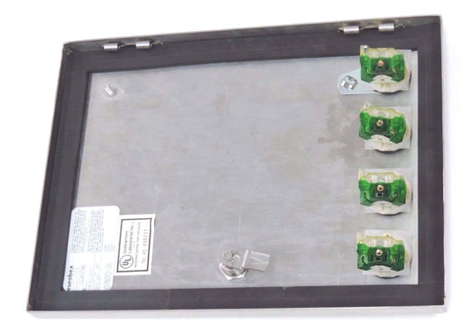 EUROBEX 5400 ESS PANEL BOX ENCLOSURE WITH SQUARE D 9001-K82 BUTTONS / BACK PLATE