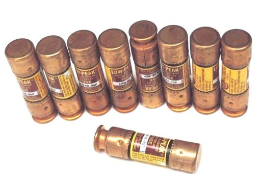 LOT OF 9 NEW COOPER BUSSMANN LPN-RK-5-SP DUAL-ELEMENT FUSES LPNRK5SP