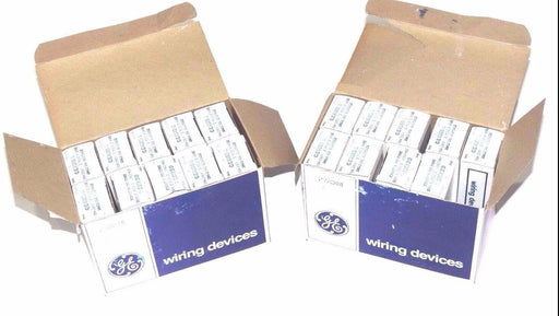 LOT OF 19 NEW GENERAL ELECTRIC GE4069-1 SINGLE GROUND RECEPTACLES GE40691