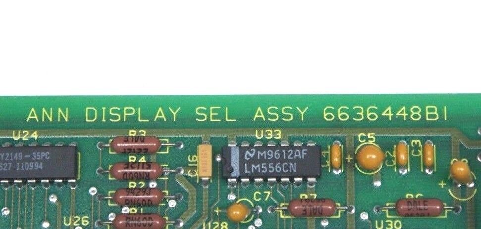 NIB BAILEY 6636448B1 ANN DISPLAY SEL BOARD, 660-MISC-9621, 6636447B1, R315969