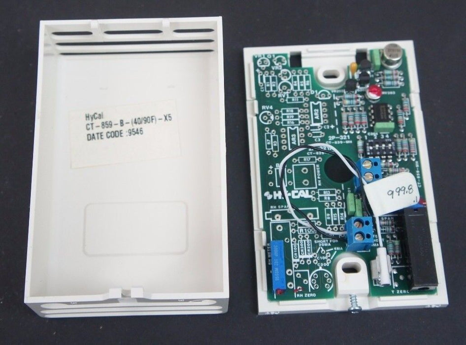 NIB HYCAL CT-859-B-(40/90F)-X5 TEMPERATURE TRANSMITTER CT-859-B-X5, CT859BX5