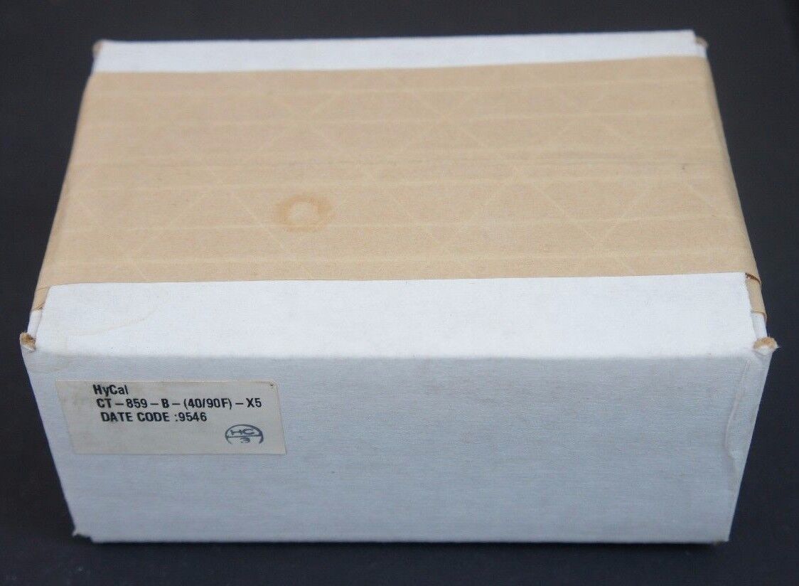 NEW SEALED HYCAL CT-859-B-(40/90F)-X5 TEMPERATURE TRANSMITTER CT-859-B-X5, CT859