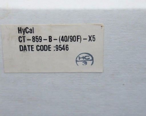 NEW SEALED HYCAL CT-859-B-(40/90F)-X5 TEMPERATURE TRANSMITTER CT-859-B-X5, CT859