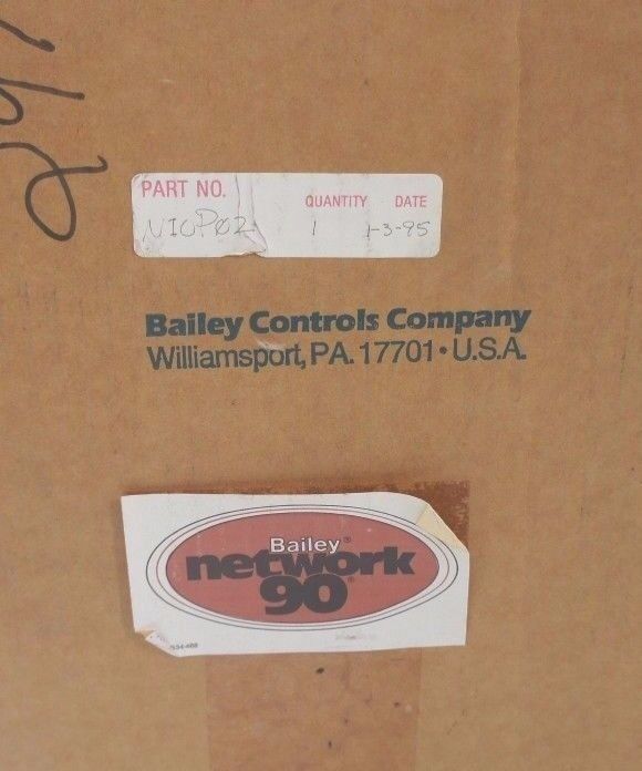 NIB BAILEY NIOP02 NETWORK 90 I/O POWER PANEL 120VAC, 50/60HZ, 0.3A
