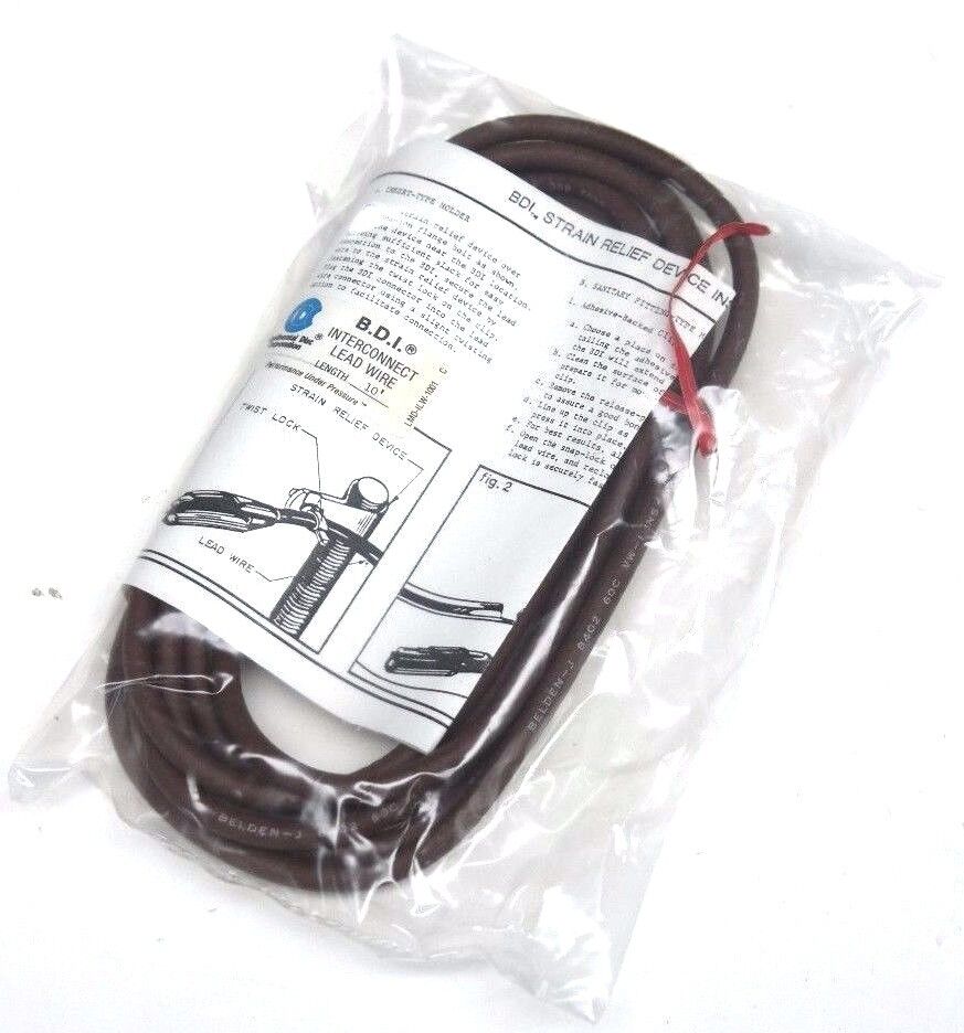 CONTINENTAL DISC LMDILW1001 BDI STRAIN RELIEF DEVICE INTERCONNECT LEAD WIRE 10'
