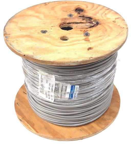 NEW PRESTOLITE WIRE 9409212-21, D0824H0-GY02, GREY 1,000' REEL COMM. CABLE