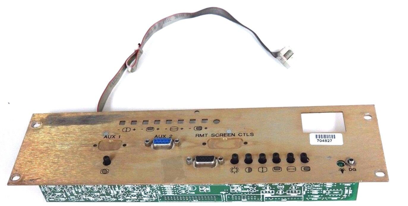 INTECOLOR 180573-020 ADJUSTMENT PANEL & BOARD ASSEMBLY 140221-050 F82B INTERFACE