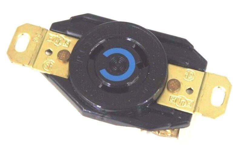 LOT OF 3 NIB HUBBELL HBL2320 TWIST LOCK RECEPTACLES 20A, 250VAC/DC, 2POLE, 3WIRE