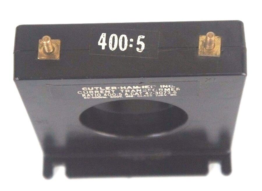 CUTLER-HAMMER 42-3073-6 RATIO 400:5 TRANSFORMER