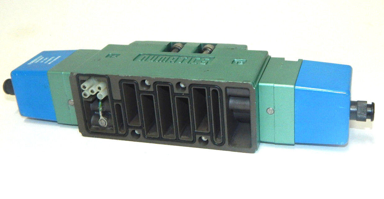 NEW NUMATICS 123BB500KP14D30 PNEUMATIC VALVE 150 PSI, W/ NUMATICS 236-384B COILS
