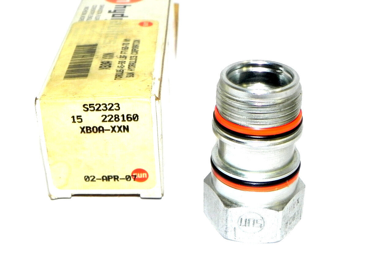 NIB SUN HYDRAULICS XB0A-XXN PIPE PLUG FITTING XB0AXXN
