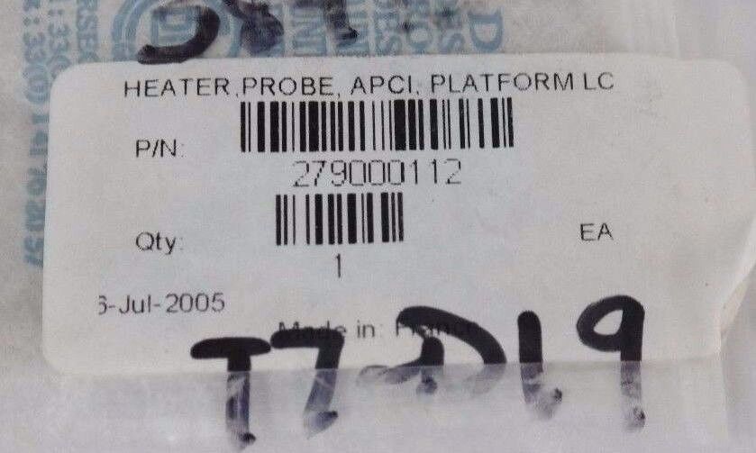 NEW WATERS THERMOCOAX 279000112 APCI PROBE HEATER ASSEMBLY M955315CC1 R4NV/9