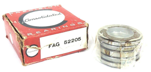 NIB CONSOLIDATED FAG 52205 THRUST BALL BEARINGS