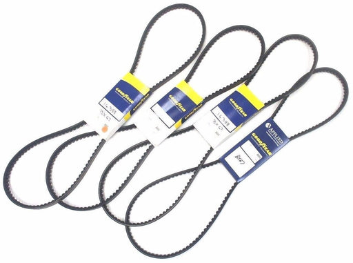 LOT OF 4 NEW GOODYEAR BX67 TORQUE-FLEX MATCHMAKER SC BELTS 66" WD X 70" LG