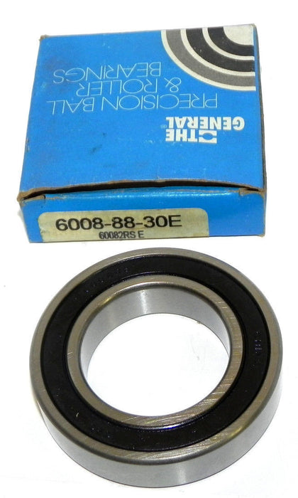 NIB GBC THE GENERAL BEARING COMPANY 60082RSE BALL BEARING 6008-88-30E, 6008RS