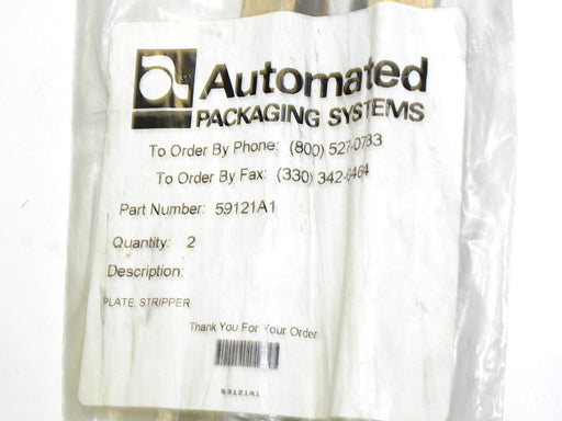 NEW AUTOMATED PACKAGING 59121A1 STRIPPER PLATE