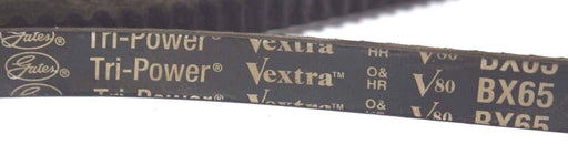 LOT OF 2 NEW GATES BX65 TRI - POWER VEXTRA V80, 68", 5/8" WIDTH BELTS