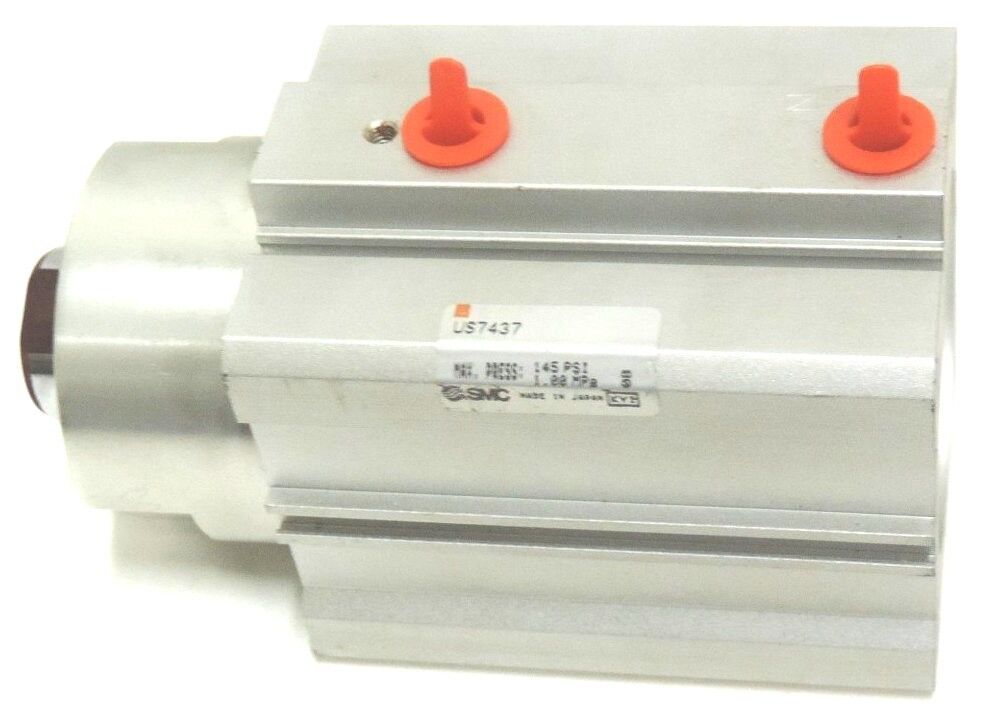 NEW SMC US7437 AIR CYLINDER MAX. PRESS 140 PSI 1.00 MPa