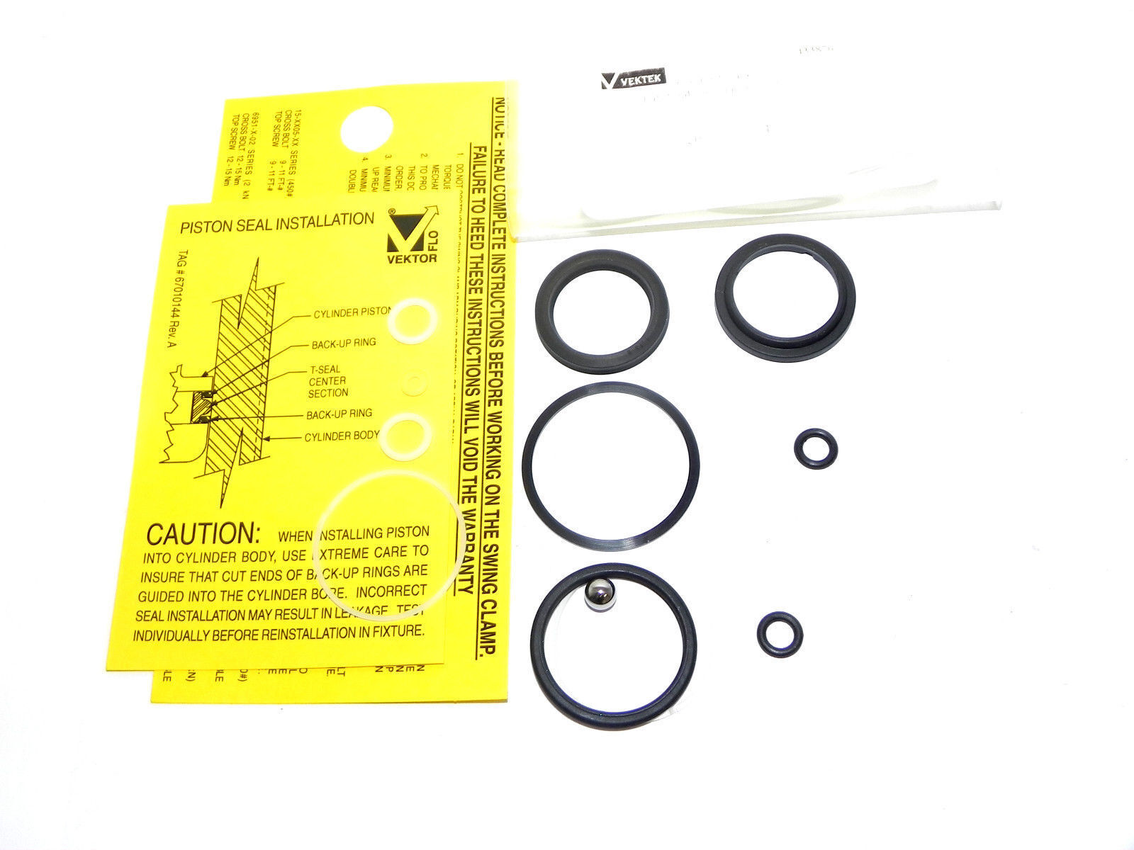 NEW VEKTEK 60-1502-14 SEAL KIT, KIT, SEAL, SC, TF, DA, 2600, 60150214