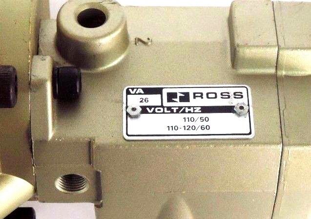 NEW ROSS CONTROLS 2771A7920 DUMP VALVE 2-10 BAR 110-120V 50/60HZ