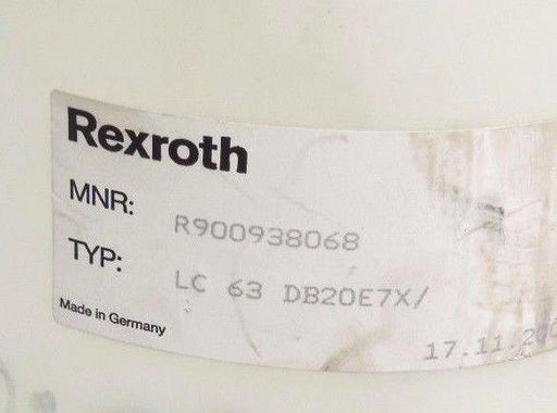 NEW REXROTH R900938068 LOGIC CARTRIDGE LC63DB20E7X