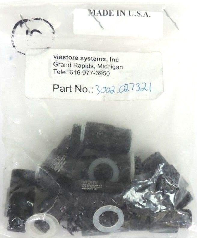 BAG OF 10 NEW PIAB VGS 1036 VACUUM CHECK VALVES 1/8, 3002.027321