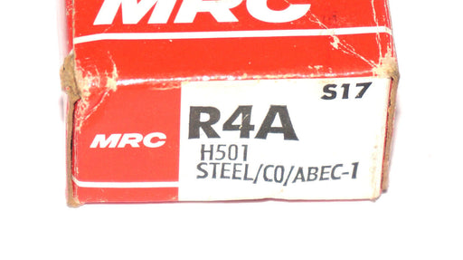 NIB MRC R4A SMALL BALL BEARING H501 STEEL/CO/ABEC-1