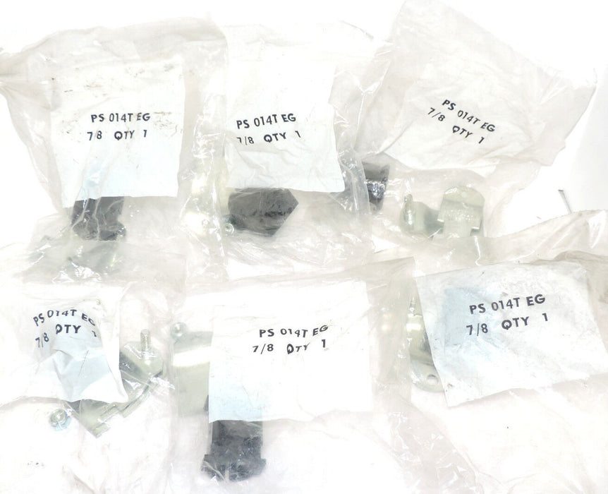 LOT OF 6 NEW THOMAS & BETTS PS 014T EG CUSHA-CLAMP 7/8" PS014TEG