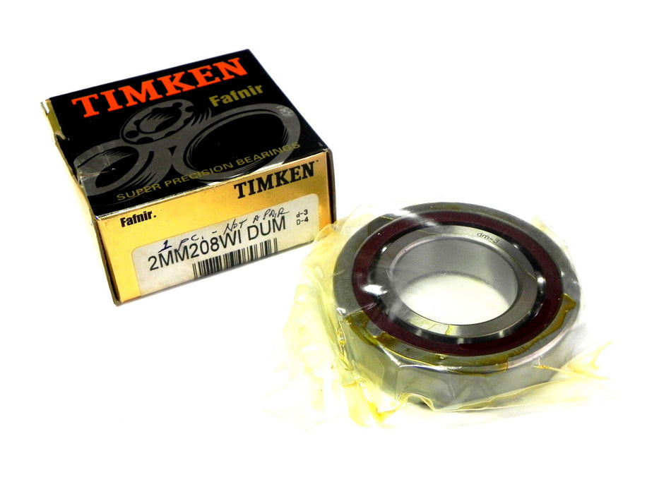 TIMKEN 2MM208WI DUM SUPER PRECISION BEARING 1PC. 2MM208WIDUM NIB